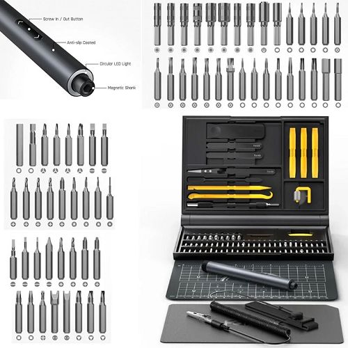 Fanttik E1 NEX Workstation kit di riparazione con cacciavite elettrico di precisione