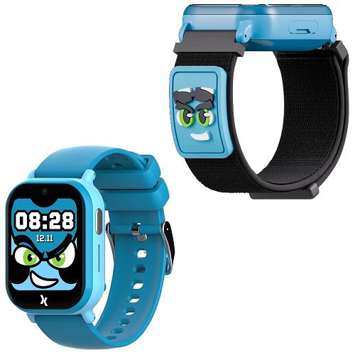 Smartwatch 4G Maxcom FW49 Kiddo2 - GPS, blue + cinturino di pagamento NFC