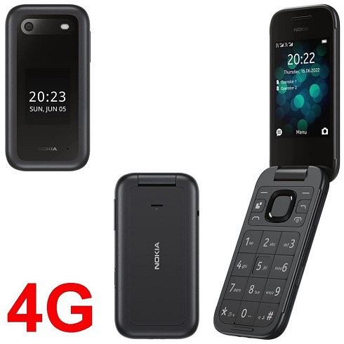 Nokia 2660 Flip dual sim 4G Italia black