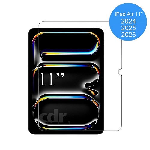 Pellicola vetro temperato iPad Air 11 pollici 2024-2025/2026/iPad Pro 11 pollici 2024