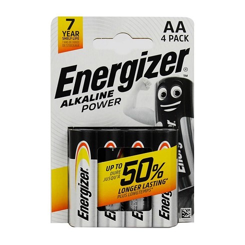 Batterie Energizer LR6 1,5V stilo 4 pz