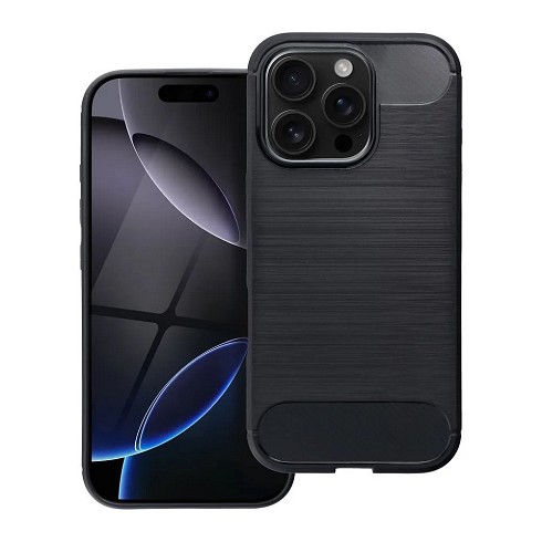 Cover Carbon Case per Iphone 16 Pro black
