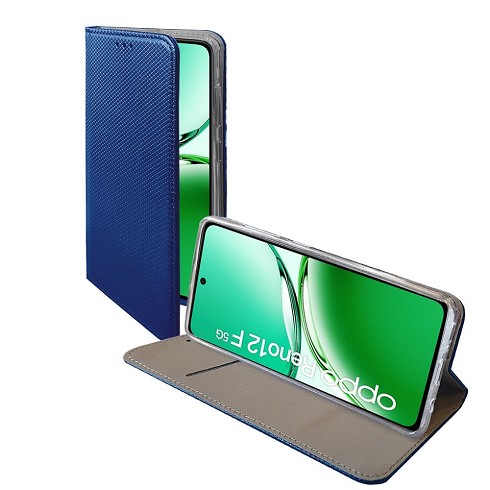 Custodia Satin2 per Oppo Reno 12F/12FS blue
