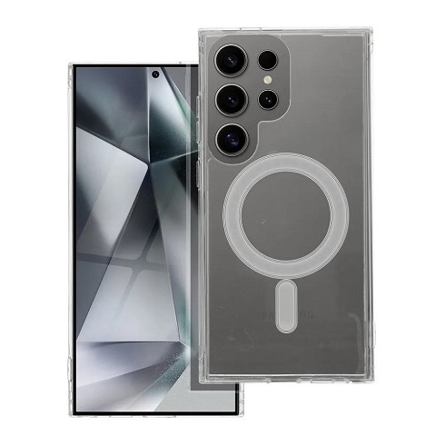 Cover Magnet3 ricarica wireless per Samsung S24 Ultra trasparente