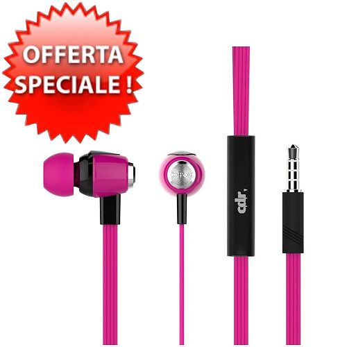 Auricolare stereo Funky S30 fucsia - OFFERTA SPECIALE