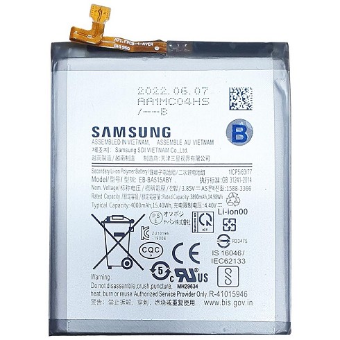 Batteria originale Samsung EB-BA515ABY bulk per Samsung A51