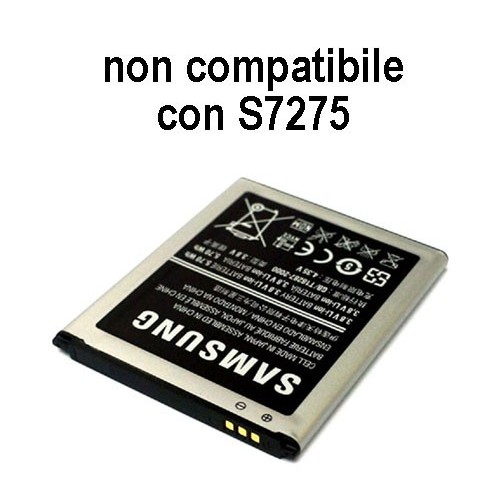 Batteria originale Samsung EBB100AE bulk Non per S7275