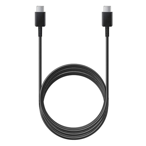 <span style="font-weight: lighter;">Cavo dati Samsung </span>EP-DW767JBE black bulk - da Usb-C a Usb-C 3A 1,8 metri