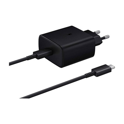 Samsung EP-TA845 carica batterie da muro 45W Type-C BLISTER black con cavo