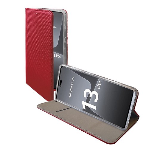 Custodia Satin2 per Xiaomi 13 Lite red