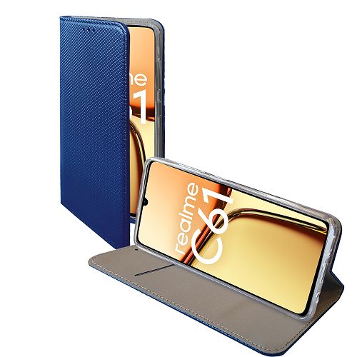 Custodia Satin2 per Realme C61 4G blue