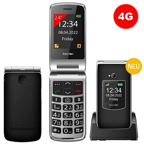 Cellulare Beafon SL605 LTE black-silver (silver line)
