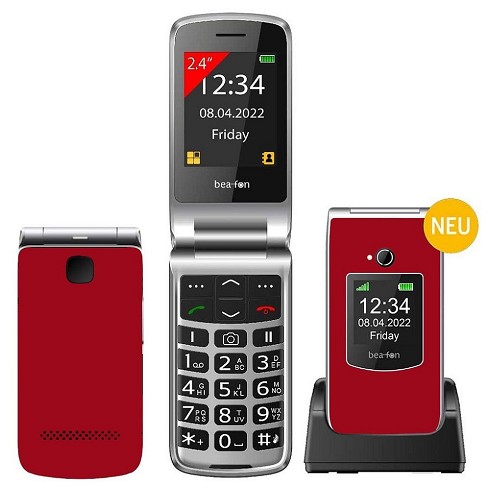 Cellulare Beafon SL605 red (silver line)