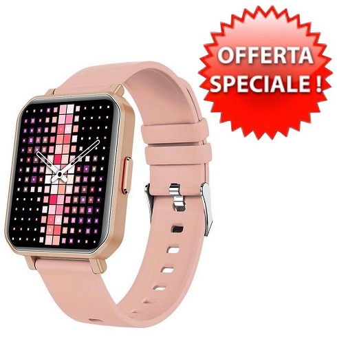 Smartwatch Maxcom FW56 Carbon Pro pink - PREZZO RIBASSATO