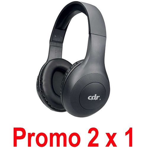 SpinPad SW-B130-B cuffia stereo bluetooth con microfono black -&nbsp;COMPRA 1 E RICEVI 2