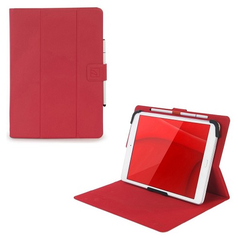 Custodia Tucano TAB-FA10 FACILE folio stand rosso per 9/10