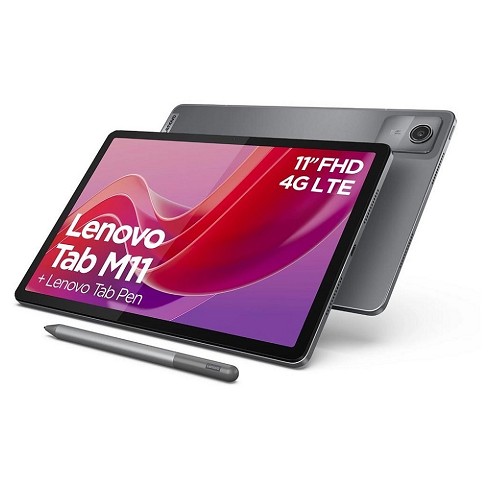 Tablet Lenovo Tab M11 Wi-Fi+LTE 4+128GB ZADB0190GR luna grey- Include Tab Pen