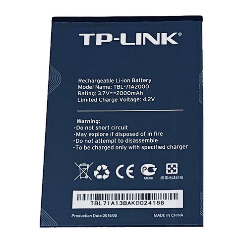 Batteria TP-LINK TBL-71A2000 bulk per modem 4g M7200