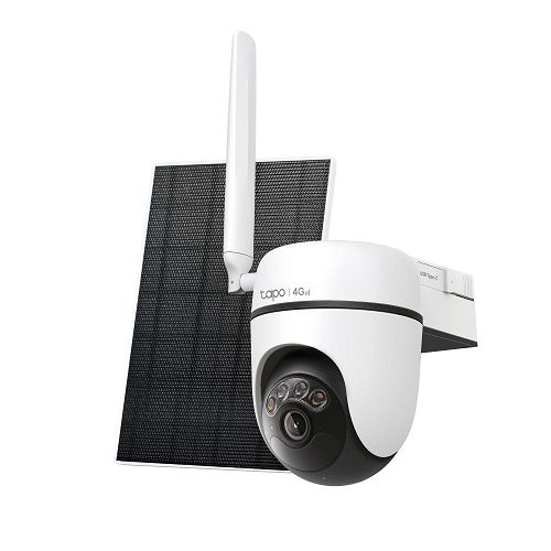 Tapo TC90G Kit telecamera motorizzata da esterno 2K 4G&nbsp;con pannello solare