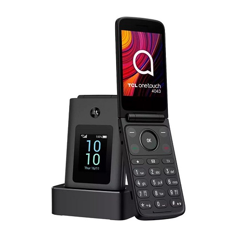 Senior phone TCL OneTouch 4043 Italia dark night grey