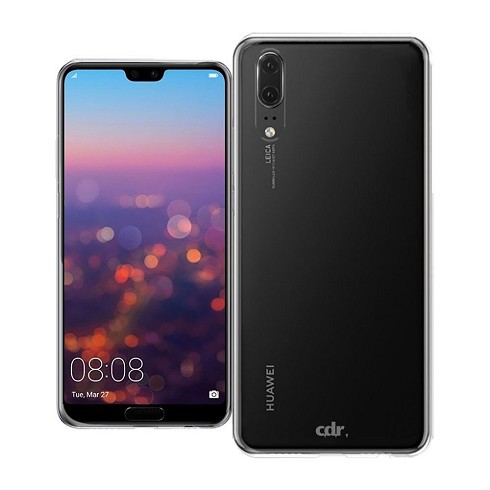 Custodia TPU Slimmy Case per Huawei P20 white