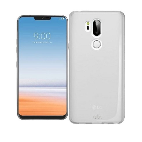 Custodia TPU Slimmy Case per Lg G7 ThinQ, LG G7 Fit, LG G7 One white