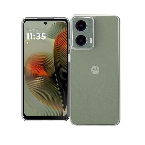 Custodia TPU Slimmy Case per Motorola Moto G35 5G trasparente