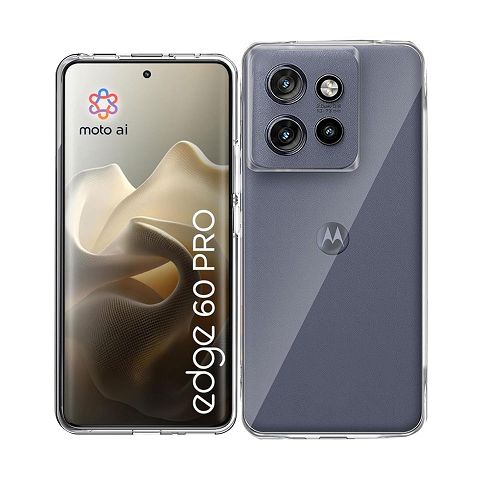 Custodia TPU Slimmy Case per Motorola Edge 60 pro 5G trasparente
