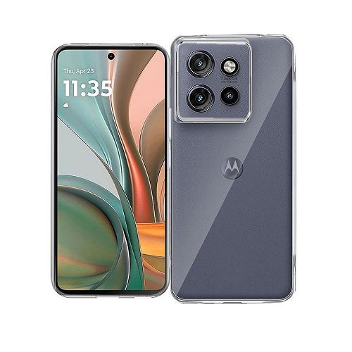 Custodia TPU Slimmy Case per Motorola Moto G67 Moto G77 5G trasparente
