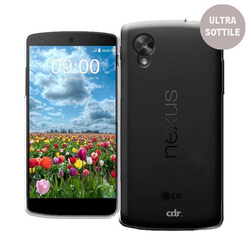 Custodia TPU ultra sottile Skinny Case per Lg Nexus 5 X white