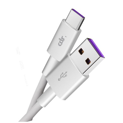 Cavo dati USB Type-C 5A 1 metro white