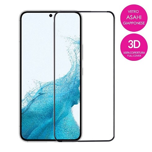 Pellicola in vetro ULTRA 3D (full) per Samsung Galaxy S23 black