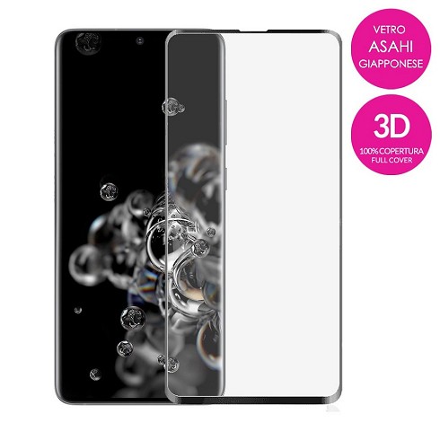 Pellicola in vetro ULTRA 3D (full) per Galaxy S20 Ultra black