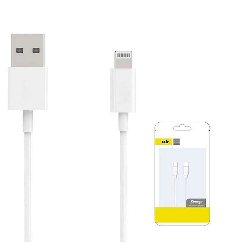 Cavo Lightning bianco 2 metri BULK