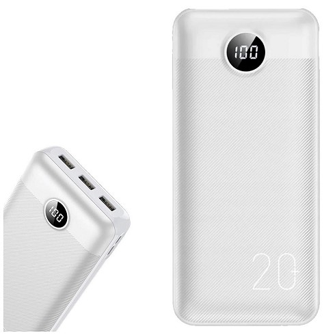 Power bank Veger L20S 20000 mAh PD20W + QC18W white