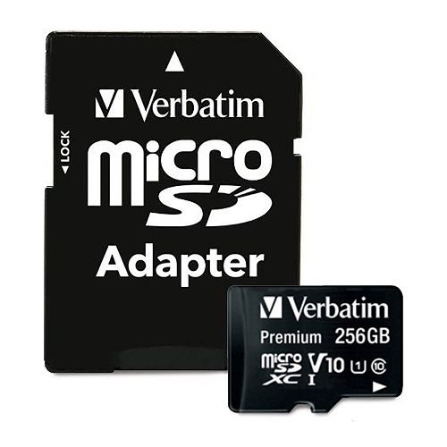 Verbatim 44087 Micro SDHC 256GB + adattatore