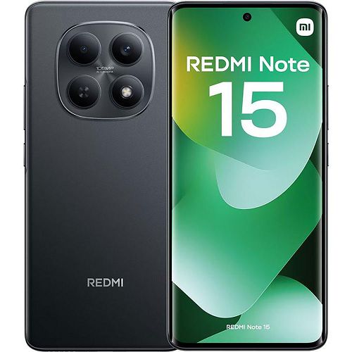 Cellulare Xiaomi Redmi Note&nbsp;15 4G Italia 8/256GB black