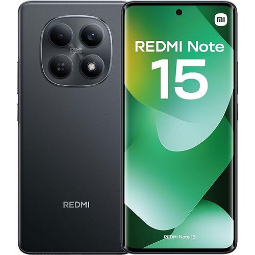 Cellulare Xiaomi Redmi Note&nbsp;15 4G Italia 6/128GB black