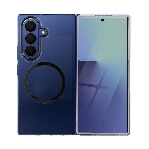 Cover Magnet3 ricarica wireless per Samsung Z Fold 7 trasparente