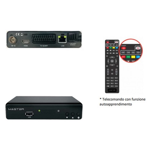 Decoder HD DVB-T2 Master ZAP2610-MH