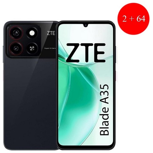 Cellulare Zte Blade A35 Italia 2 + 64GB black
